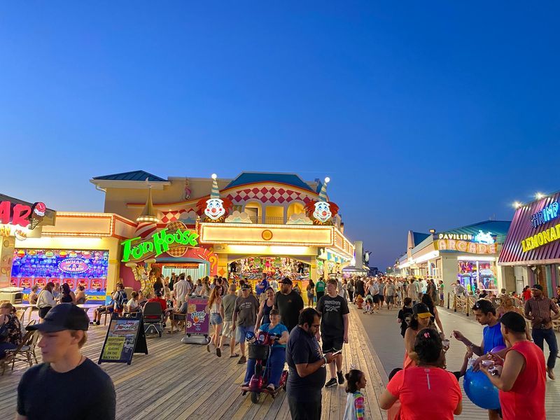 Boardwalk Stands, Jersey Shore
