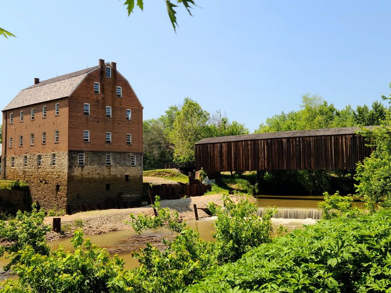 Bollinger Mill State Historic Site, Burfordville, Missouri Bollinger Mill State Historic Site, Burfordville, Missouri