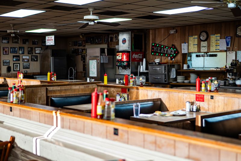 Booths, Counter, and Walls Full of Stories
