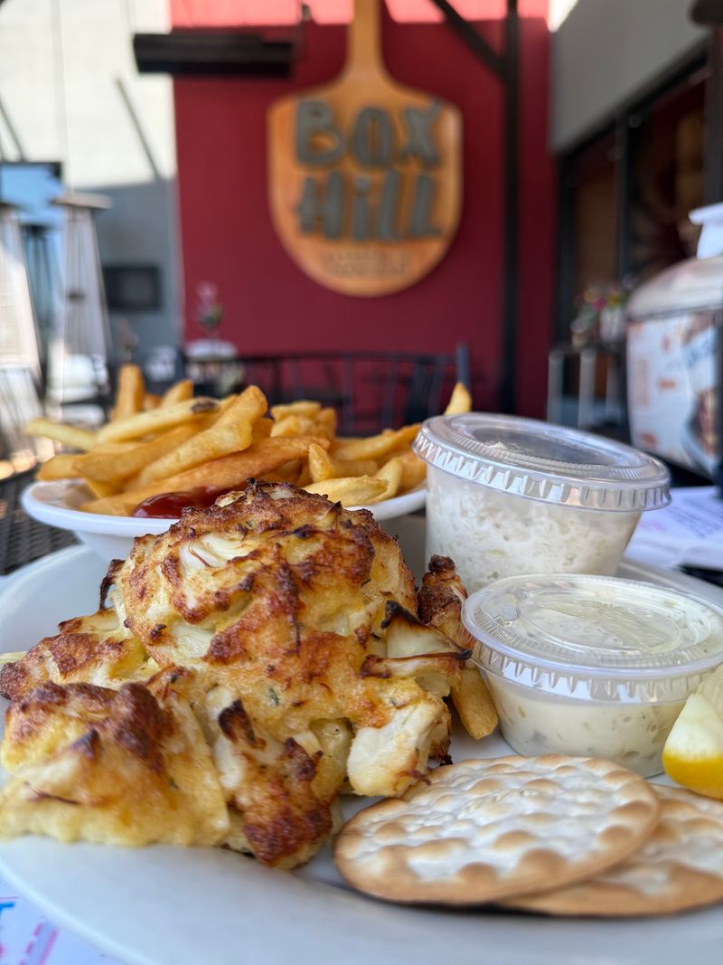 Box Hill Pizzeria and Crab Cakes - Abingdon, Maryland Box Hill Pizzeria and Crab Cakes - Abingdon, Maryland