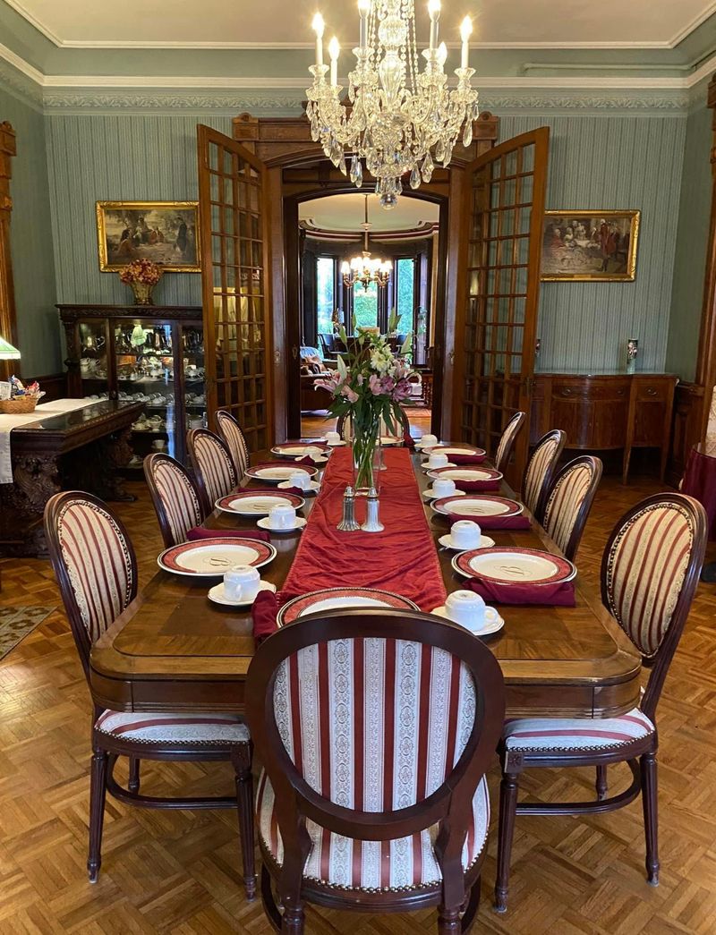 Breakfast In The Formal Dining Room