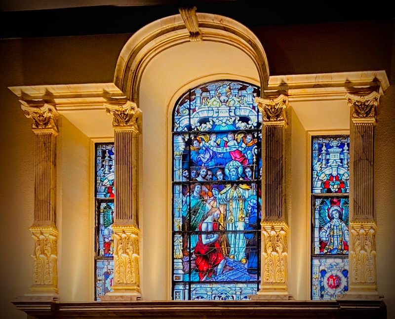 Breathtaking Stained Glass Windows on Every Side Breathtaking Stained Glass Windows on Every Side
