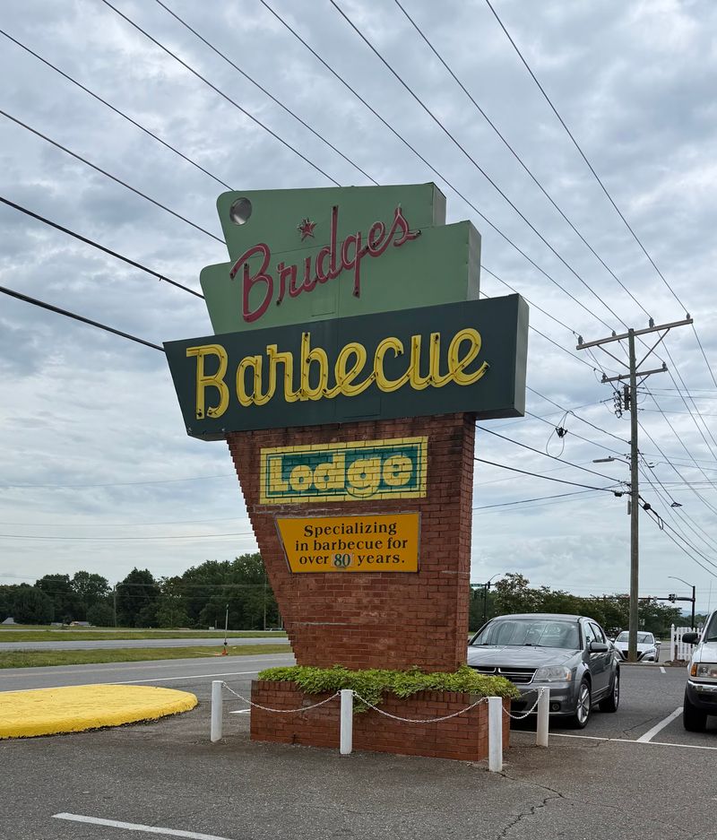 Bridges Barbecue Lodge, Shelby Bridges Barbecue Lodge, Shelby