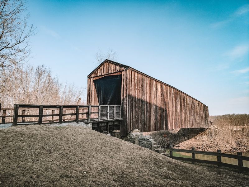 Burfordville Covered Bridge, Burfordville, Missouri Burfordville Covered Bridge, Burfordville, Missouri