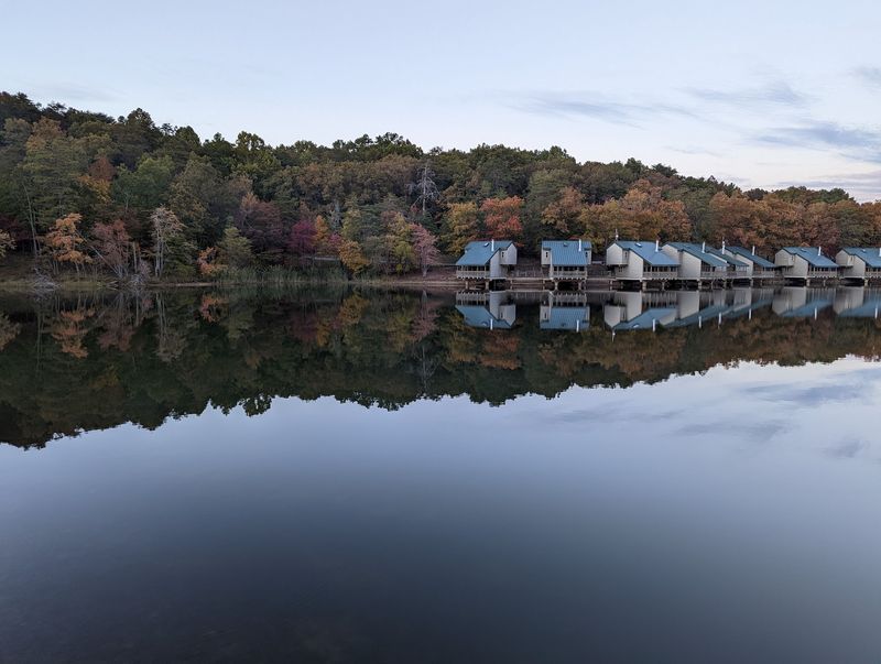 Cabins Perched Above the Lake Cabins Perched Above the Lake