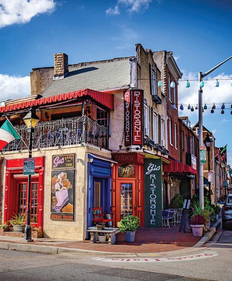 Cafe Gia, Baltimore, Maryland