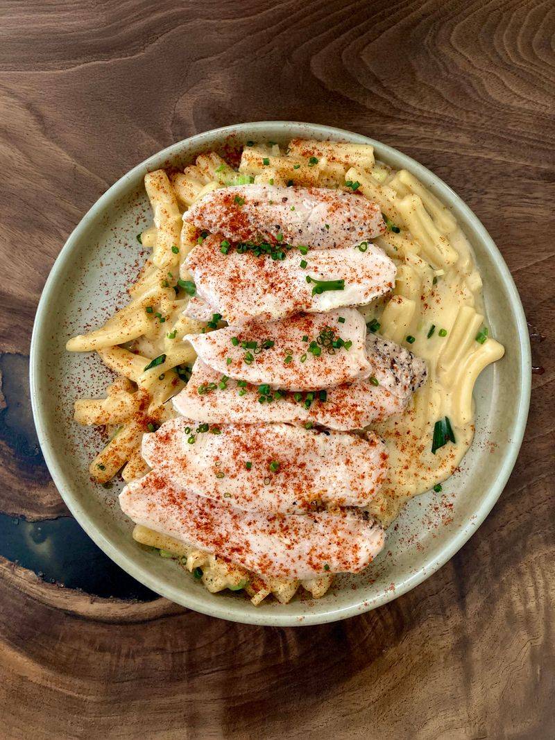 Cajun Chicken Pasta Bake
