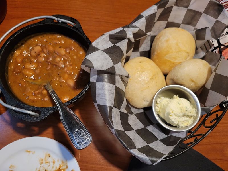 Campfire Beans And Sourdough Rolls Steal The Show