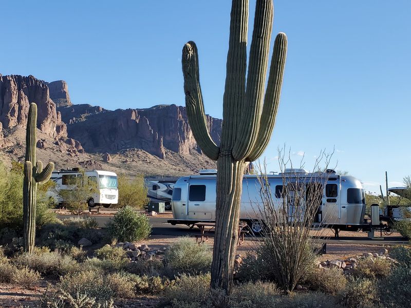 Camping Under Wide-Open Skies