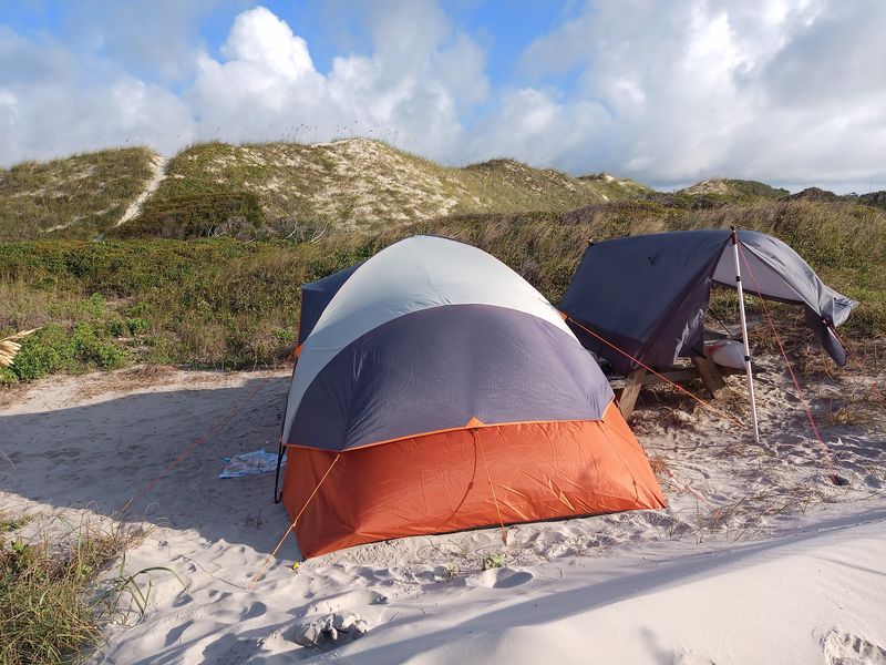 Camping Under the Coastal Sky Camping Under the Coastal Sky