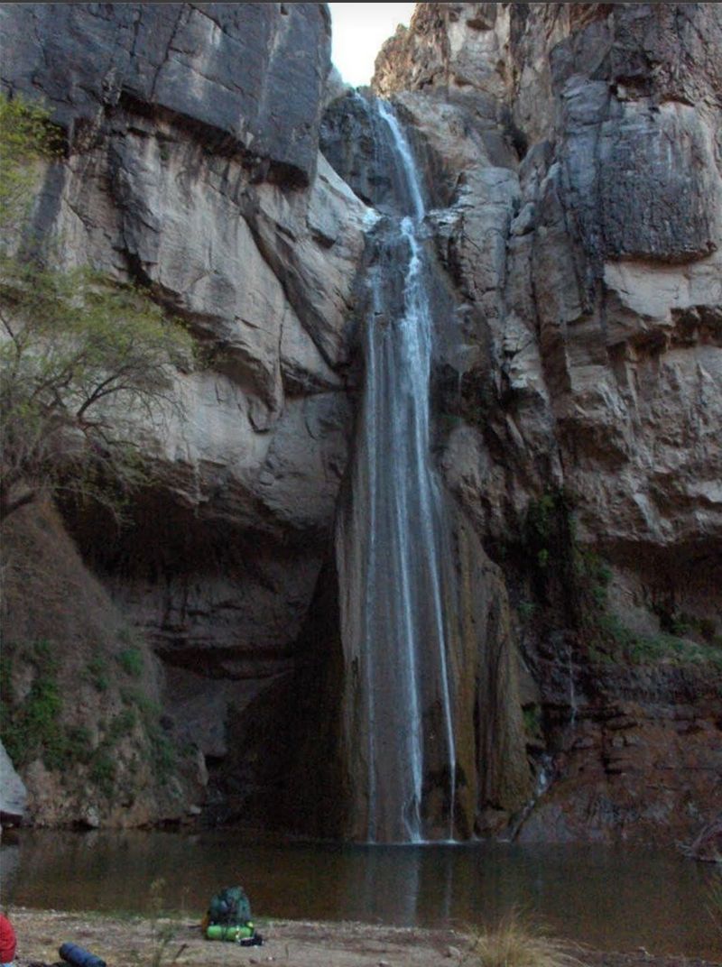 Capote Falls Overlook Area, near Marfa