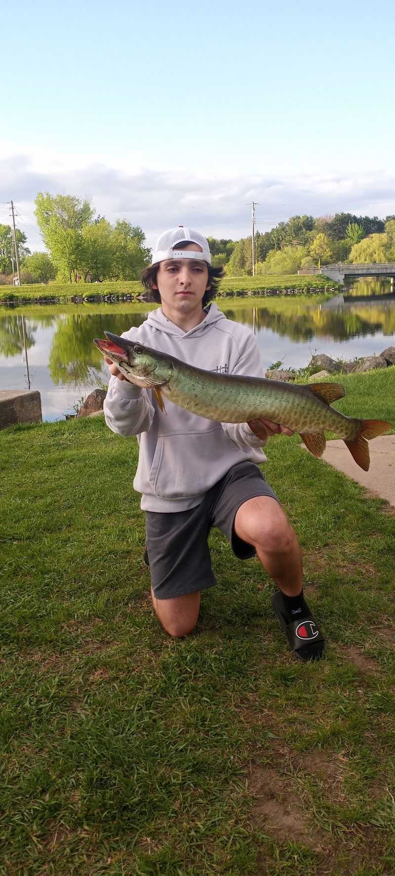 Casting A Line Along The Banks