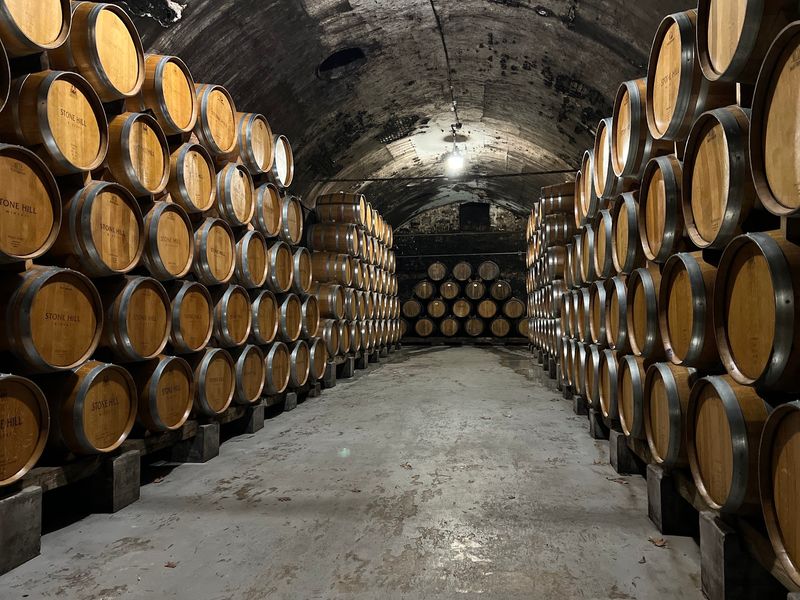 Cellars Carved by Hand in the 1840s Cellars Carved by Hand in the 1840s