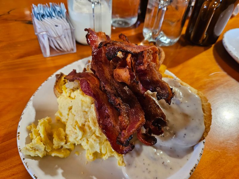 Charcoal Grill and Rotisserie style diners aside, visit Julie's Cafe, Wisconsin Dells, Wisconsin