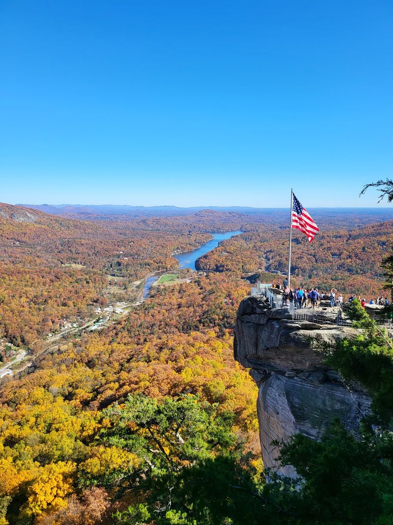 Chimney Rock and Lake Lure, Rutherford County