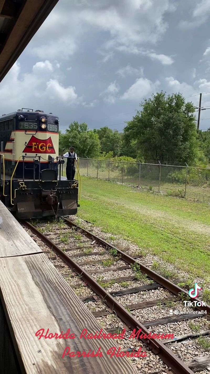 Climbing Into The Locomotive Cab