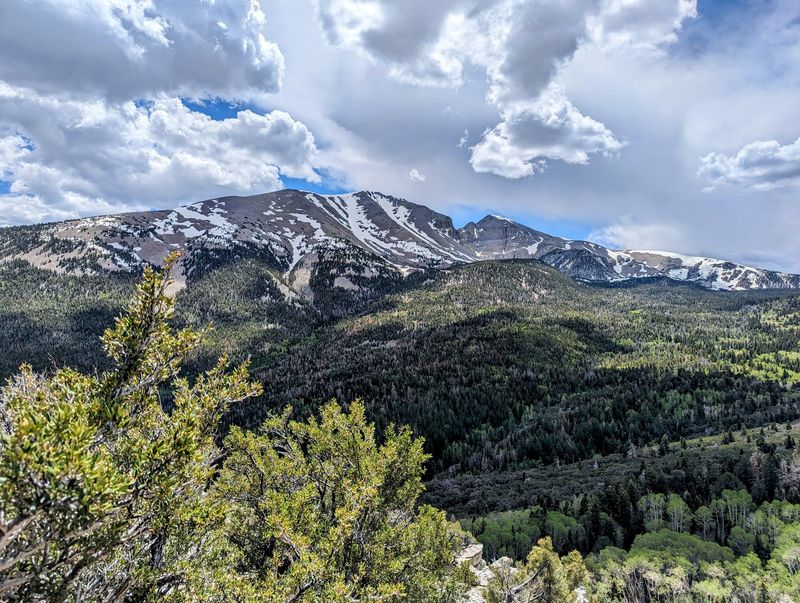 Climbing The Wheeler Peak Scenic Drive