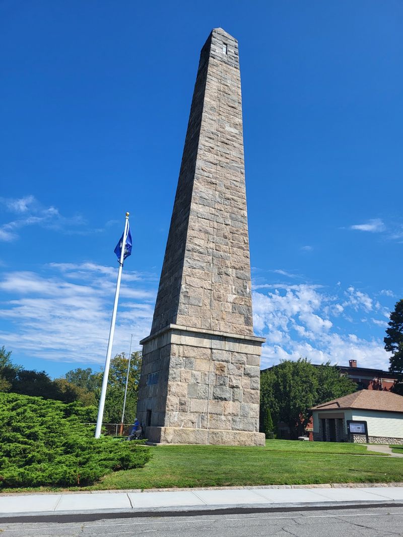 Climbing the Groton Monument