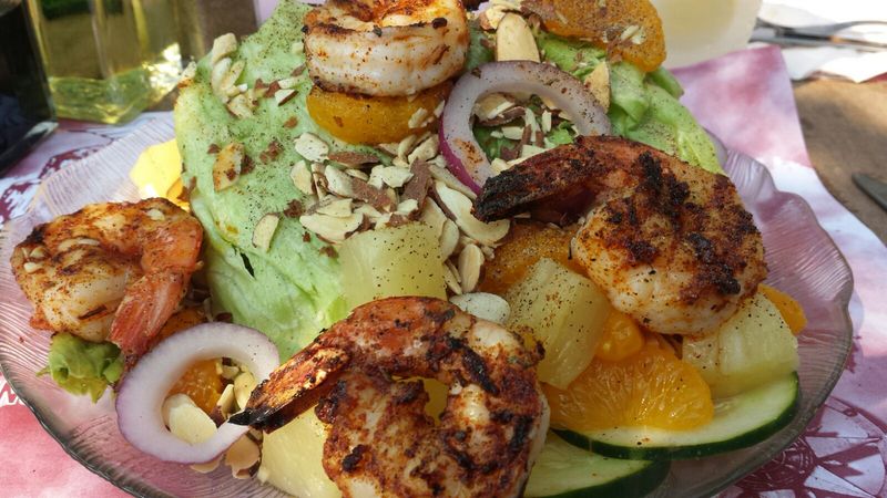 Coconut Shrimp With a Beautiful Presentation