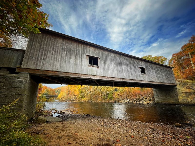 Comstock Covered Bridge, East Hampton