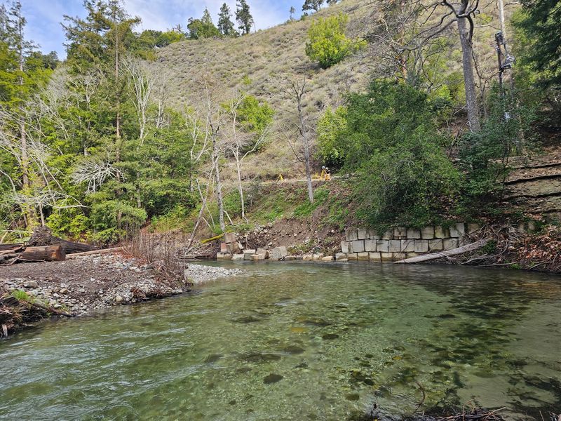 Cooling Off at the Big Sur River Gorge