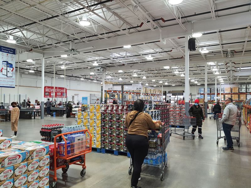 Costco and Local Co-op Cheese Counters, Twin Cities, Minnesota