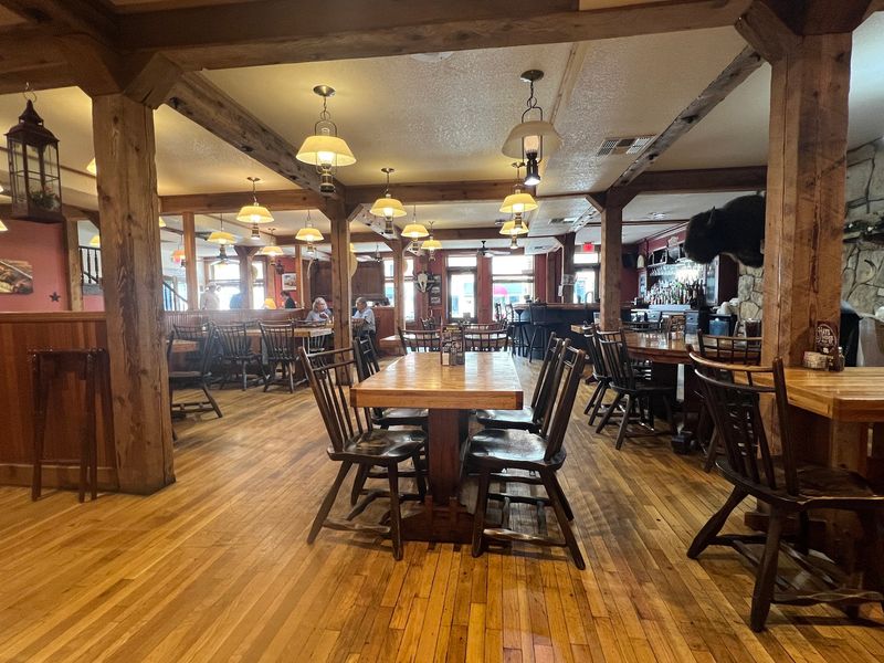 Country steakhouse near Council Grove, Kansas