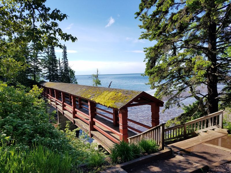 Covered Bridges And Walking Paths
