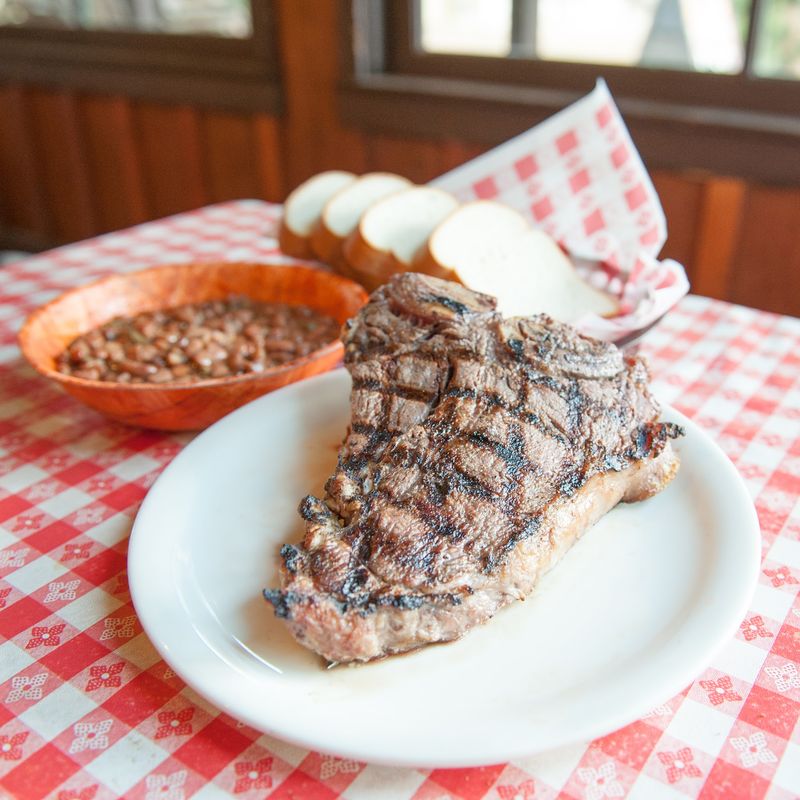 Cowboy Steaks Straight Off The Mesquite Grill