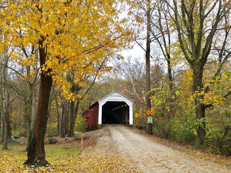 Cox Ford Covered Bridge, Marshall, Indiana Cox Ford Covered Bridge, Marshall, Indiana