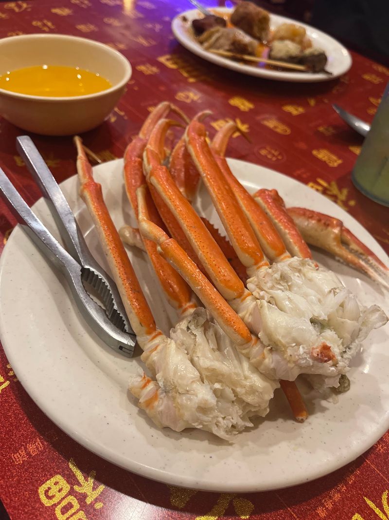Crab Legs And The Seafood Spread