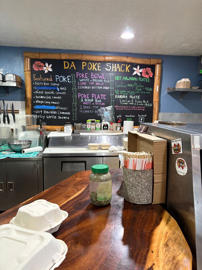 Da Poke Shack, Kailua-Kona, Big Island Da Poke Shack, Kailua-Kona, Big Island
