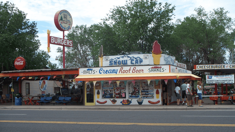 Delgadillo's Snow Cap Drive-In, Seligman