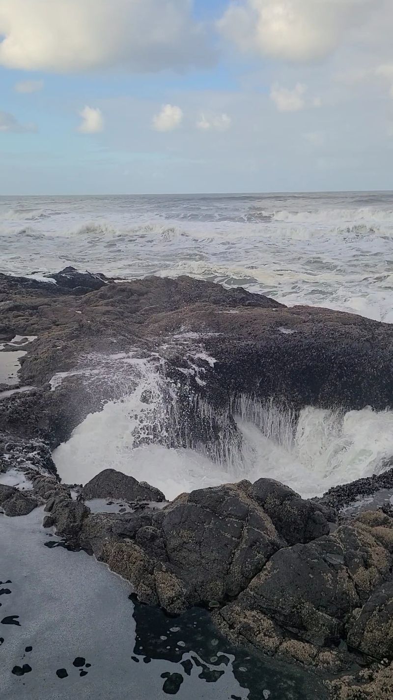 Devils Churn And Its Restless Water