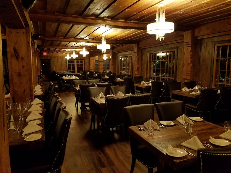 Dining In The Rustic Main Lodge