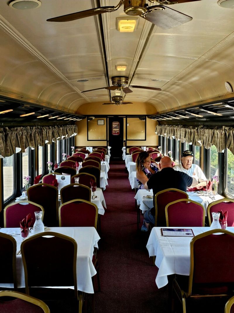 Dinner Trains and the Three-Hour Ride Dinner Trains and the Three-Hour Ride