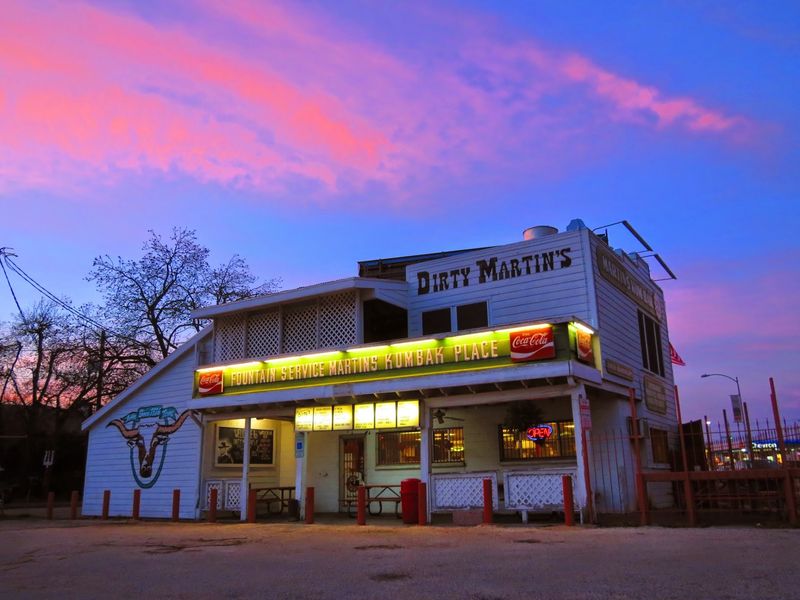 Dirty Martin's Place, Austin, Texas
