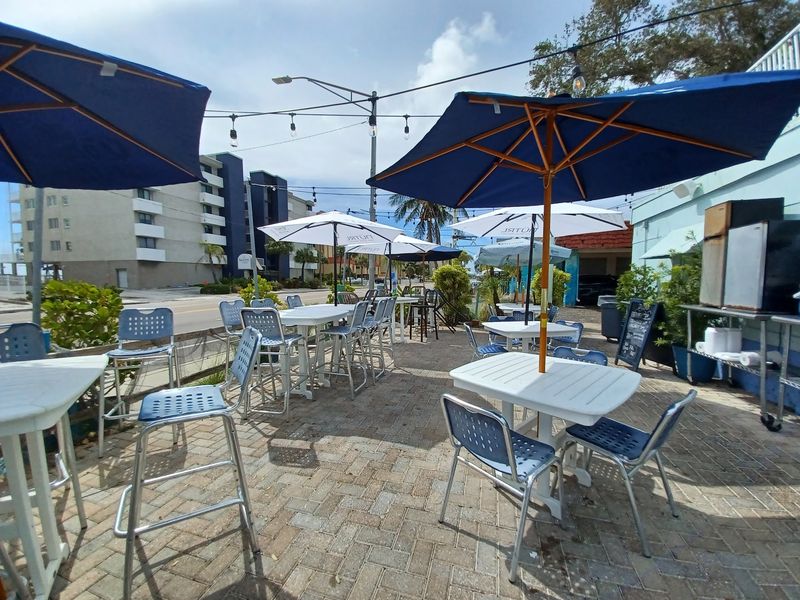 Dockside Dave's dessert neighbors on Madeira Beach, FL