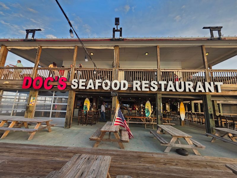 Doc's Seafood and Steaks, Port Aransas