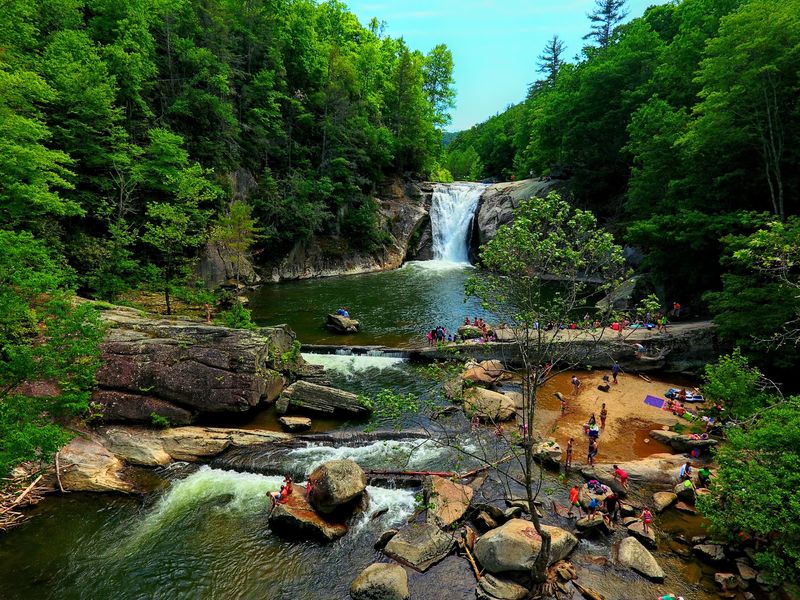 Elk River Falls, Pisgah National Forest, Elk Park