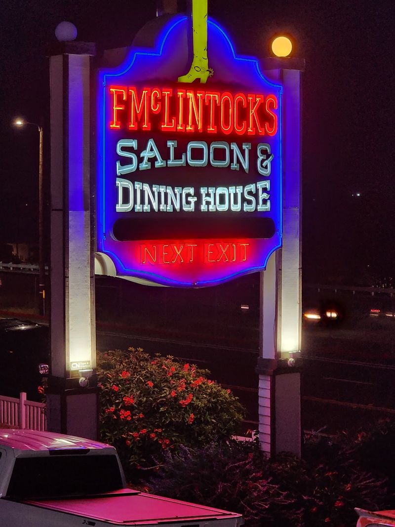F. McLintocks Saloon and Dining House, Shell Beach F. McLintocks Saloon and Dining House, Shell Beach