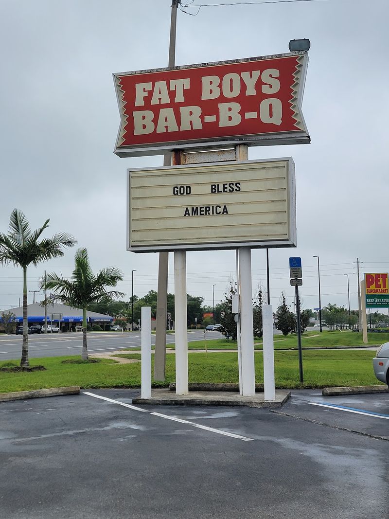 Fat Boy's Bar-B-Q, Various Small Towns, Florida