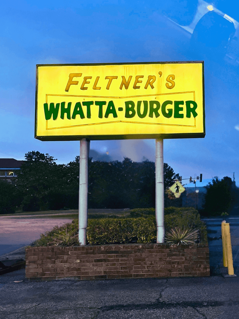 Feltner's Whatta-Burger, Russellville, Arkansas