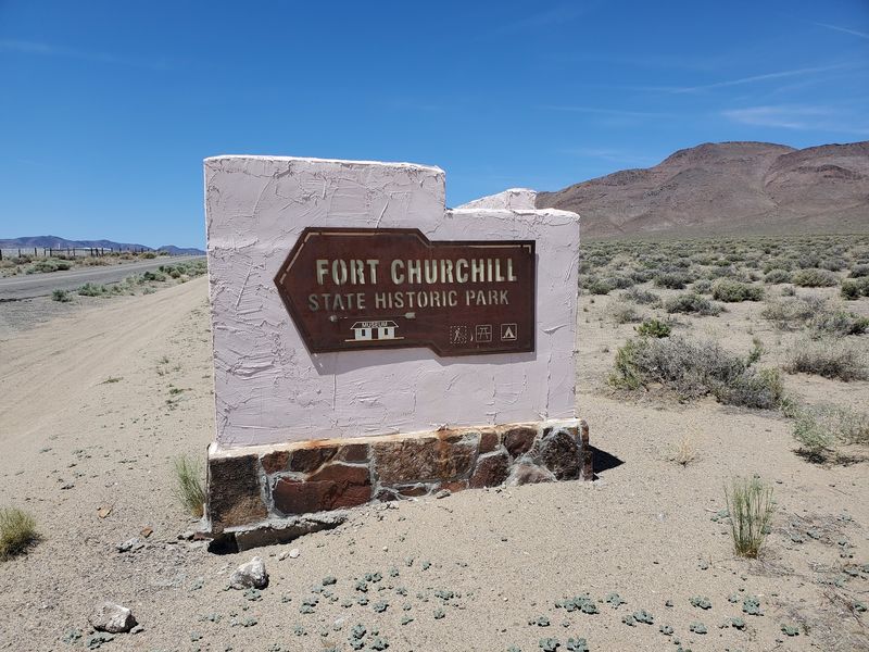 Finding the Fort Off US-95 ALT