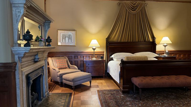 Fireside Rooms With Old-World Comfort