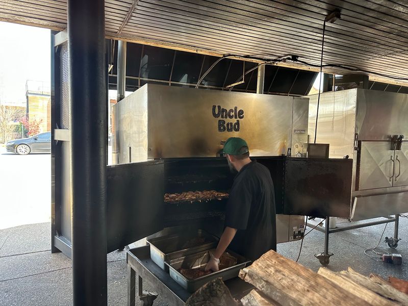 Five Giant Smokers Working Overtime