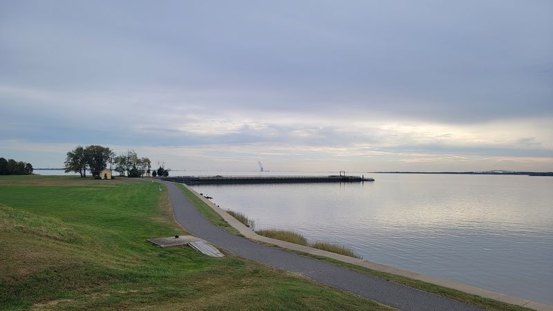 Flat Paths That Follow the Water