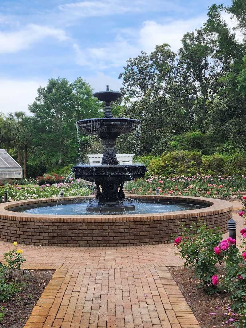 Flowers, Fountains, and Water Features