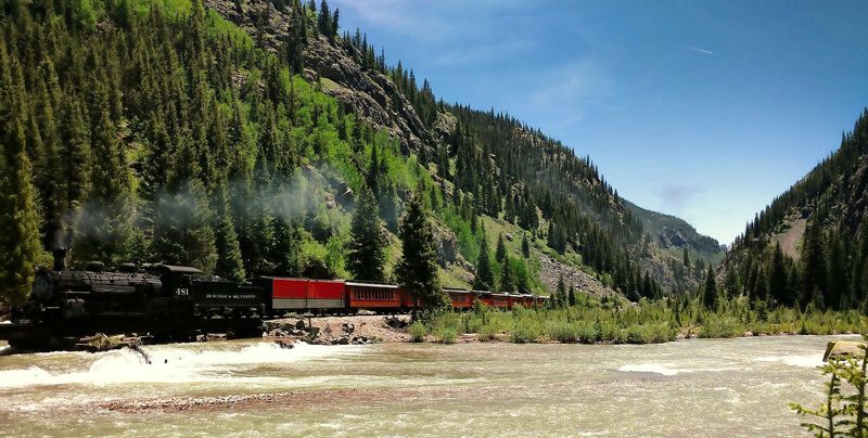 Following the Animas River Through the Wilderness