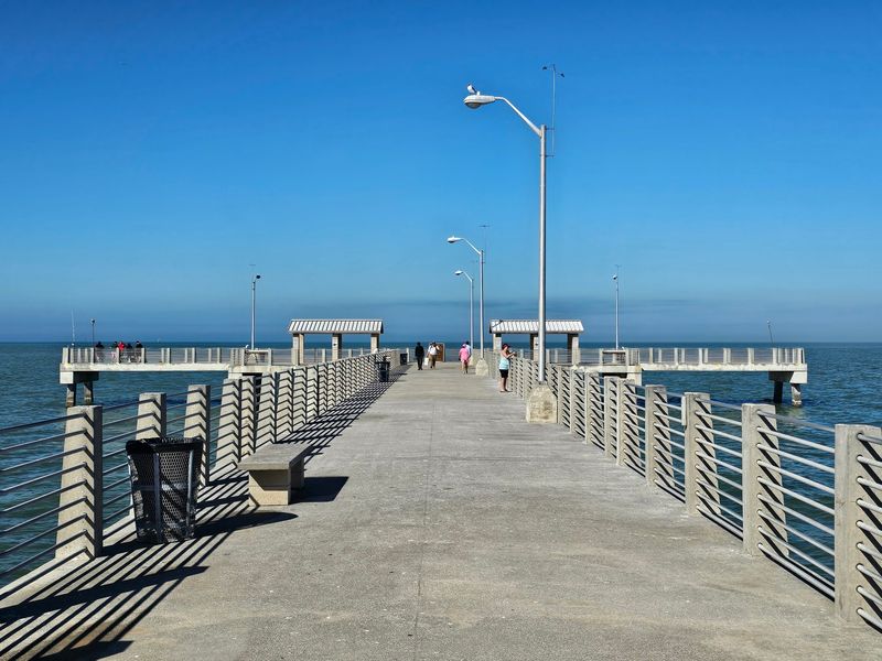 Fort De Soto Gulf Pier, Tierra Verde, Florida
